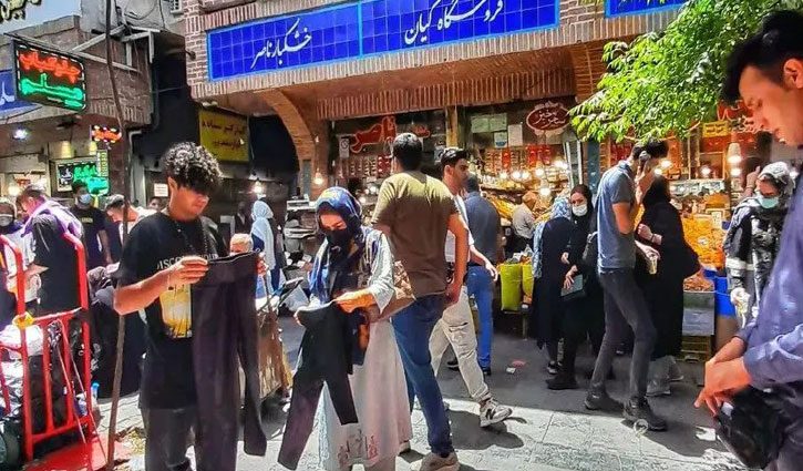 تصویری از بازار بزرگ تهران