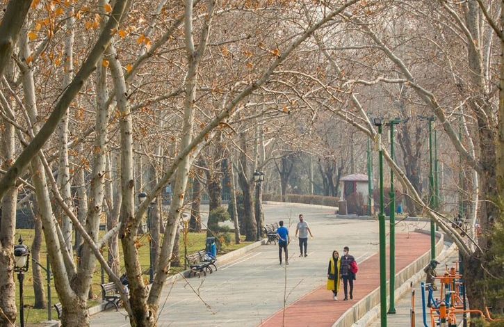 پیاده روی در تهران