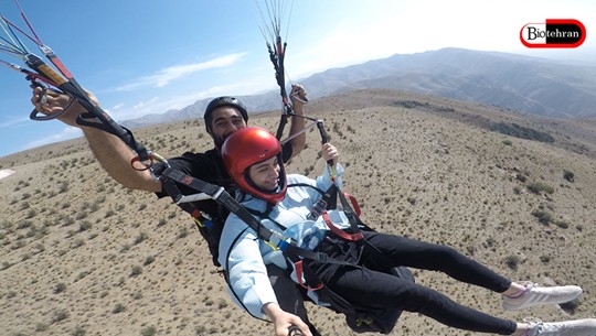 پاراگلایدر تهران کجاست؟