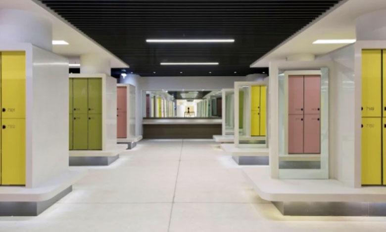 رختکن پارک آبی اُپارک