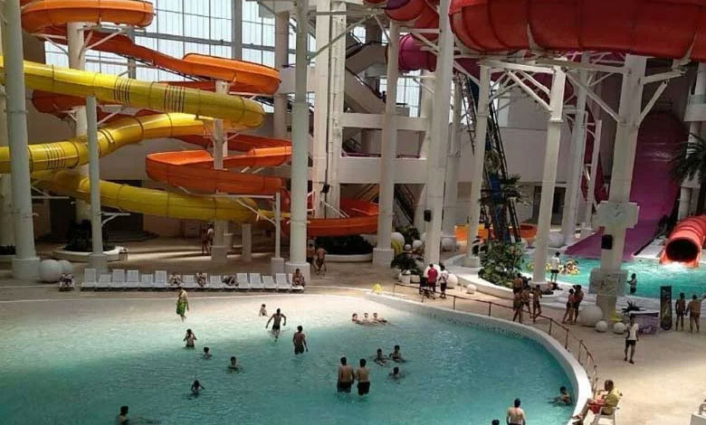 سرسره های پارک آبی اُپارک