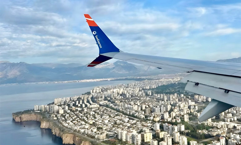 مسیر پروازی هواپیمایی سان اکسپرس