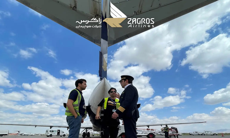 خدمات هواپیمایی زاگرس