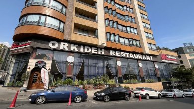 ساختمان رستوران ارکیده تهران