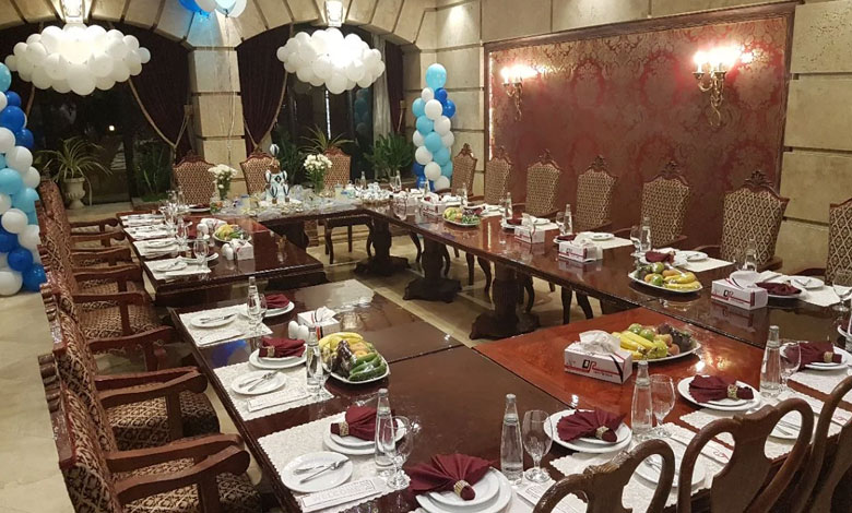 سالن های رستوران ارکیده